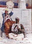 unknow artist, Arab or Arabic people and life. Orientalism oil paintings  276